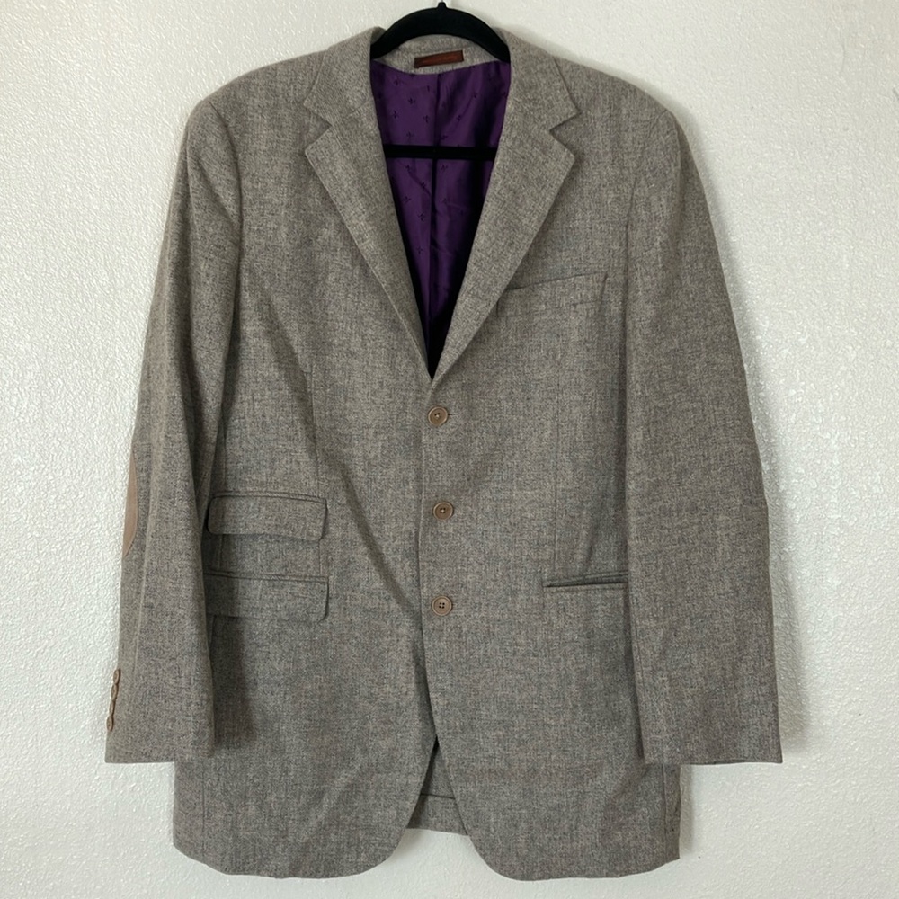 Kuhlman Wool Tweed Sport Coat Blazer, 54L